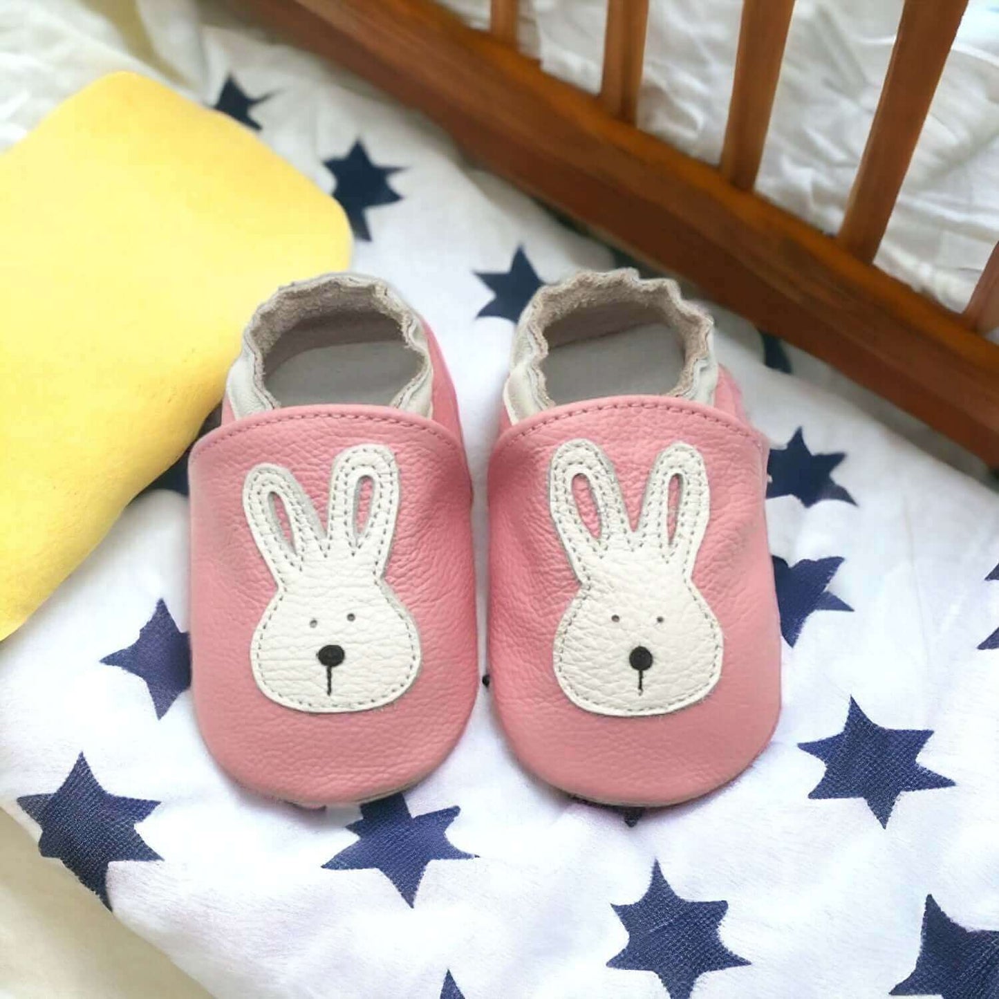 Bunny Baby Shoes Genuine Leather Booties