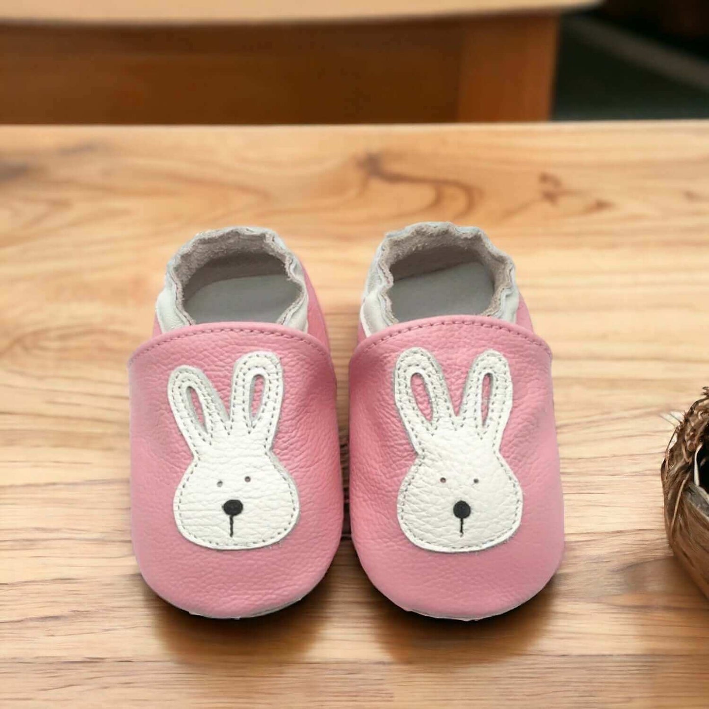 Bunny Baby Shoes Genuine Leather Booties