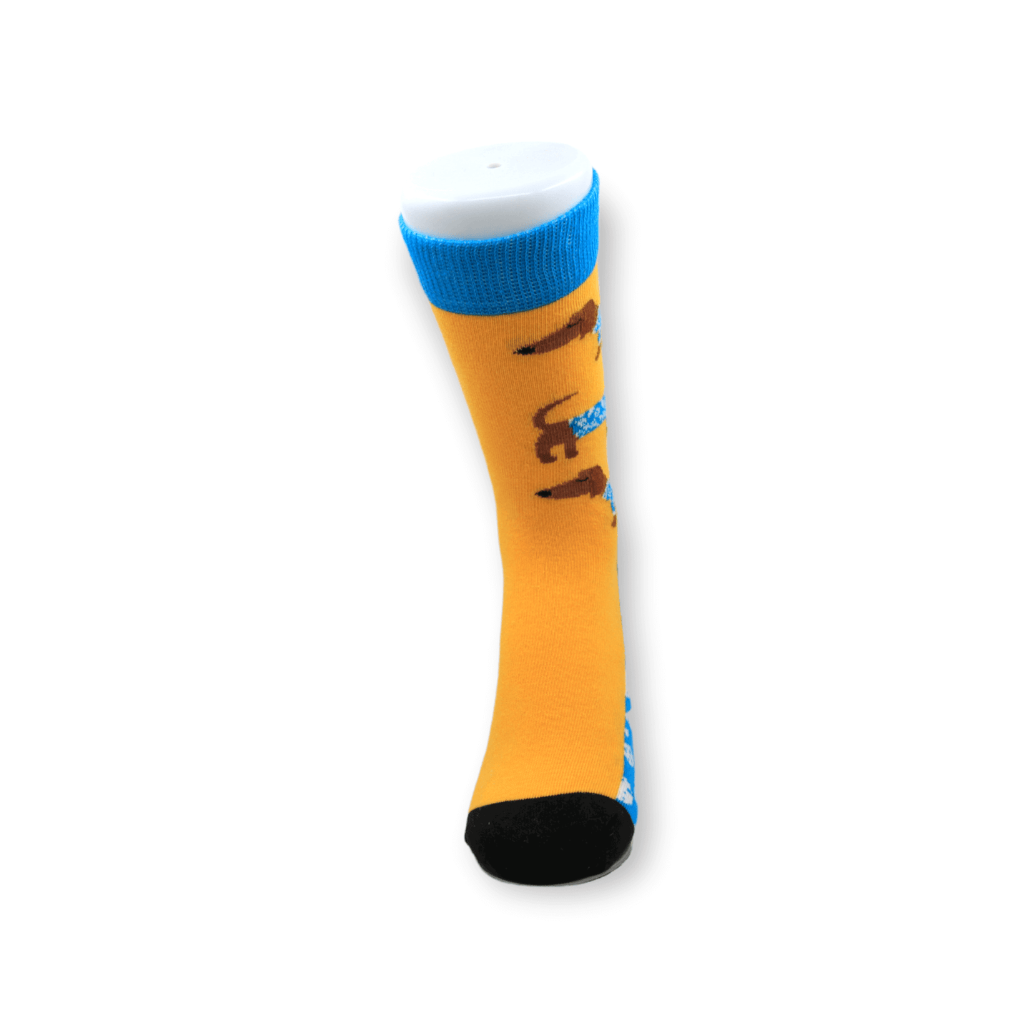 Sausage Dog Design Unisex Casual Cotton Socks Footwear